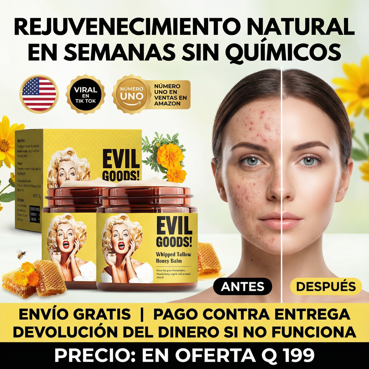 Tu piel merece brillar: rejuvenece de forma visible desde la primera semana.