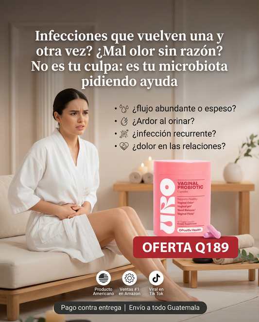 URO® Elimina el Mal olor y las infecciones Vaginales en solo días!