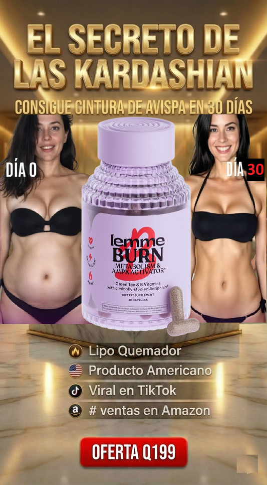 Lemme BURN® Reduce tu cintura en 30 días